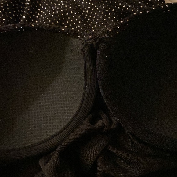 PEEP STRETCH MINI BLACK DRESS - Picture 13 of 14